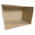 Cotton Fabric Cube Storage Bin